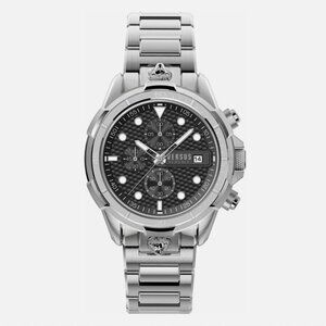 Versus Versace Mens Stainless Steel 46mm Bracelet Fashion Watch
